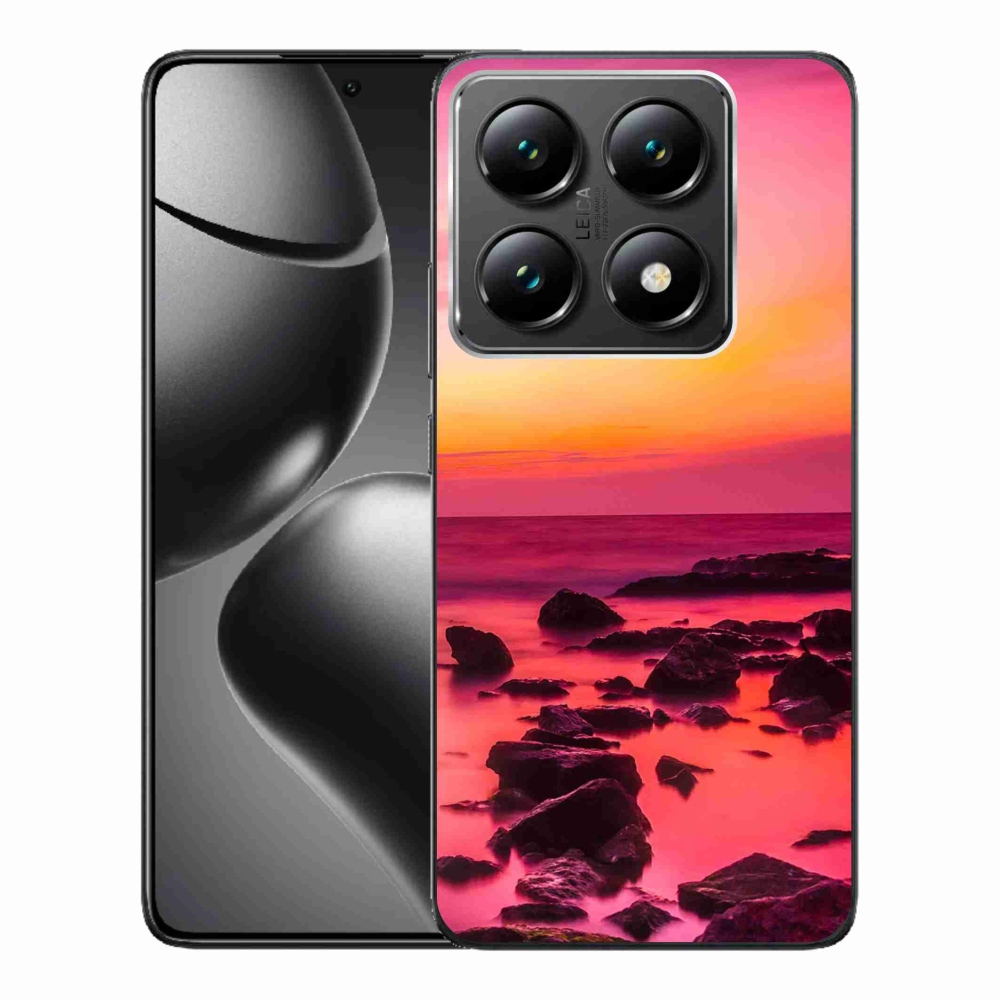Gelový kryt mmCase na Xiaomi 14T Pro - moře a záře
