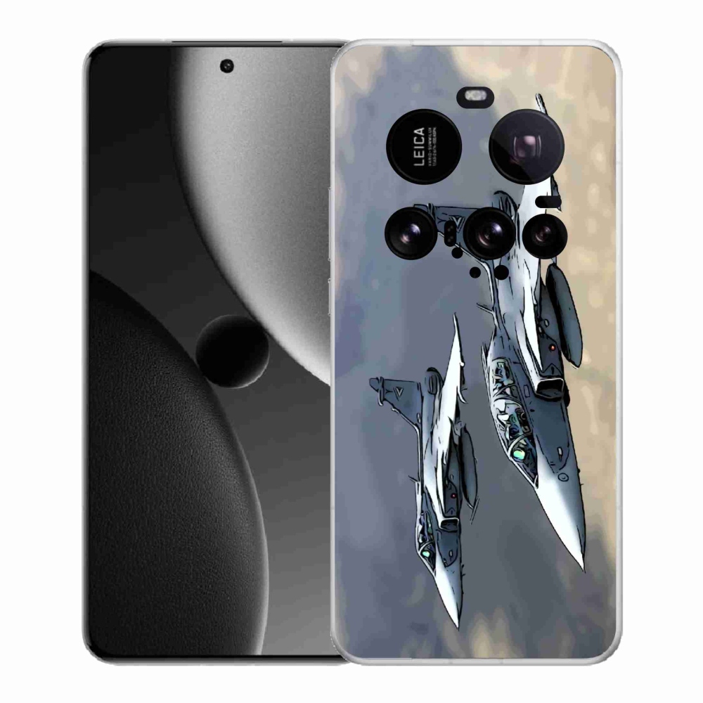 Gelový kryt mmCase na Xiaomi 15 Ultra - stíhačky