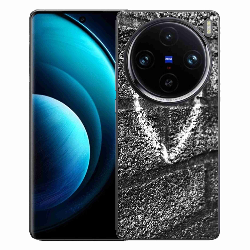 Gelový kryt mmCase na Vivo X100 Pro 5G - srdce na zdi