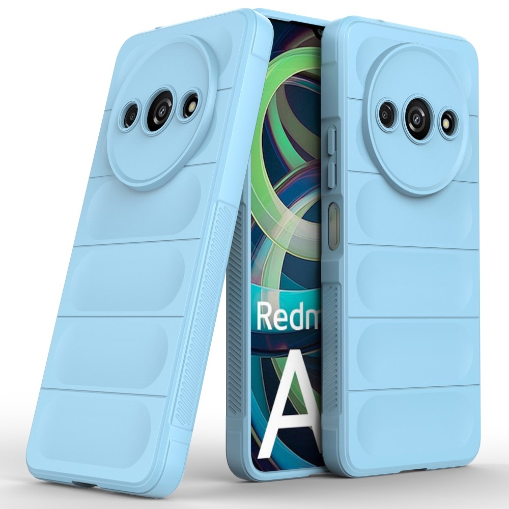 Rugg odolný gelový obal na Xiaomi Redmi A3 - světlemodrý