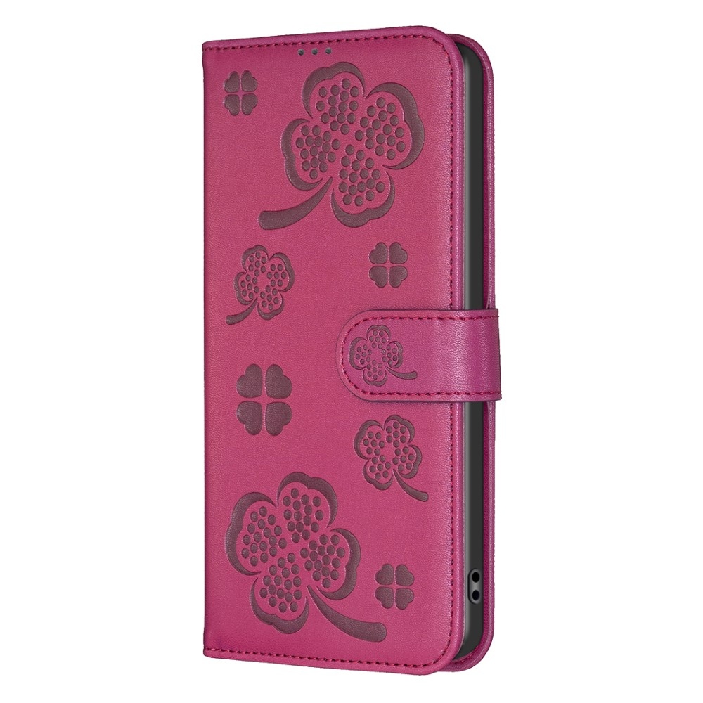 Clover knížkové pouzdro na Honor X8c - rose