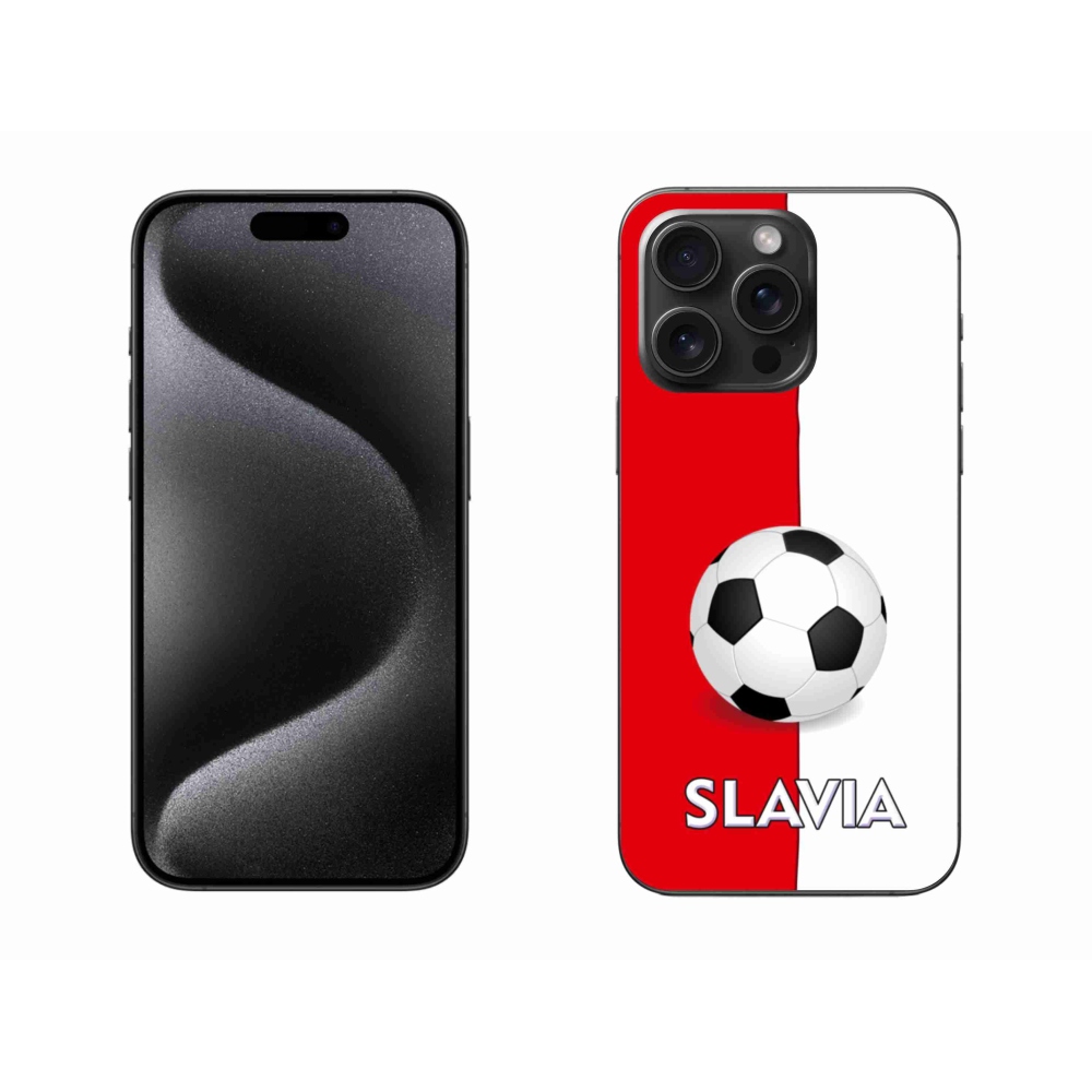 Gelový kryt mmCase na iPhone 15 Pro Max - fotbal 2
