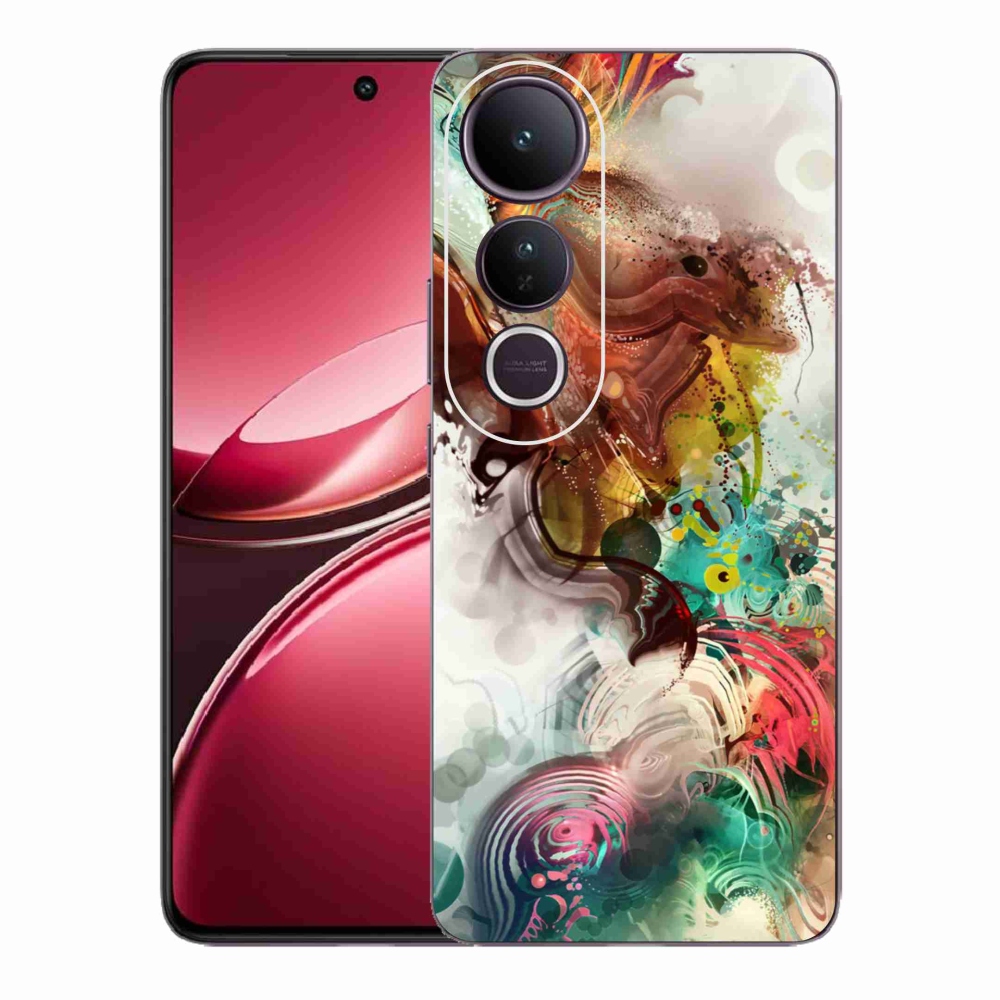 Gelový kryt mmCase na Vivo V50 Lite 4G/5G - abstrakt 1