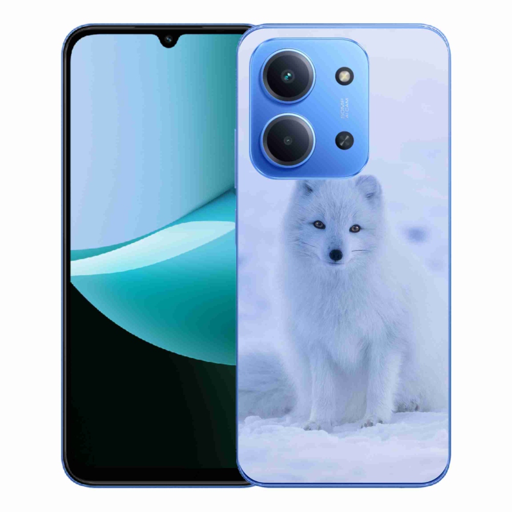Gelový kryt mmCase na Xiaomi Redmi 15C 4G/5G (173mm) - polární liška