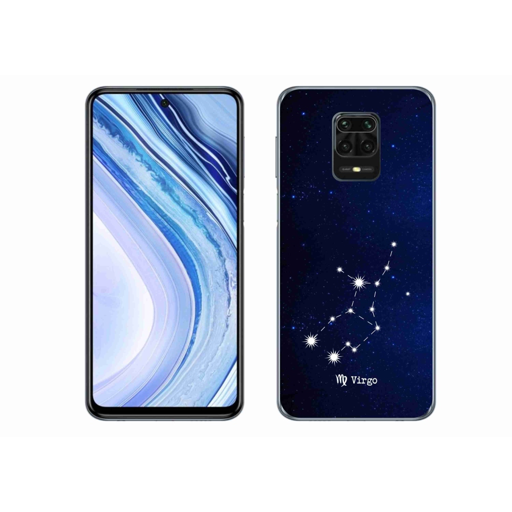 Gelový kryt mmCase na Xiaomi Redmi Note 9 Pro - souhvězdí Panny
