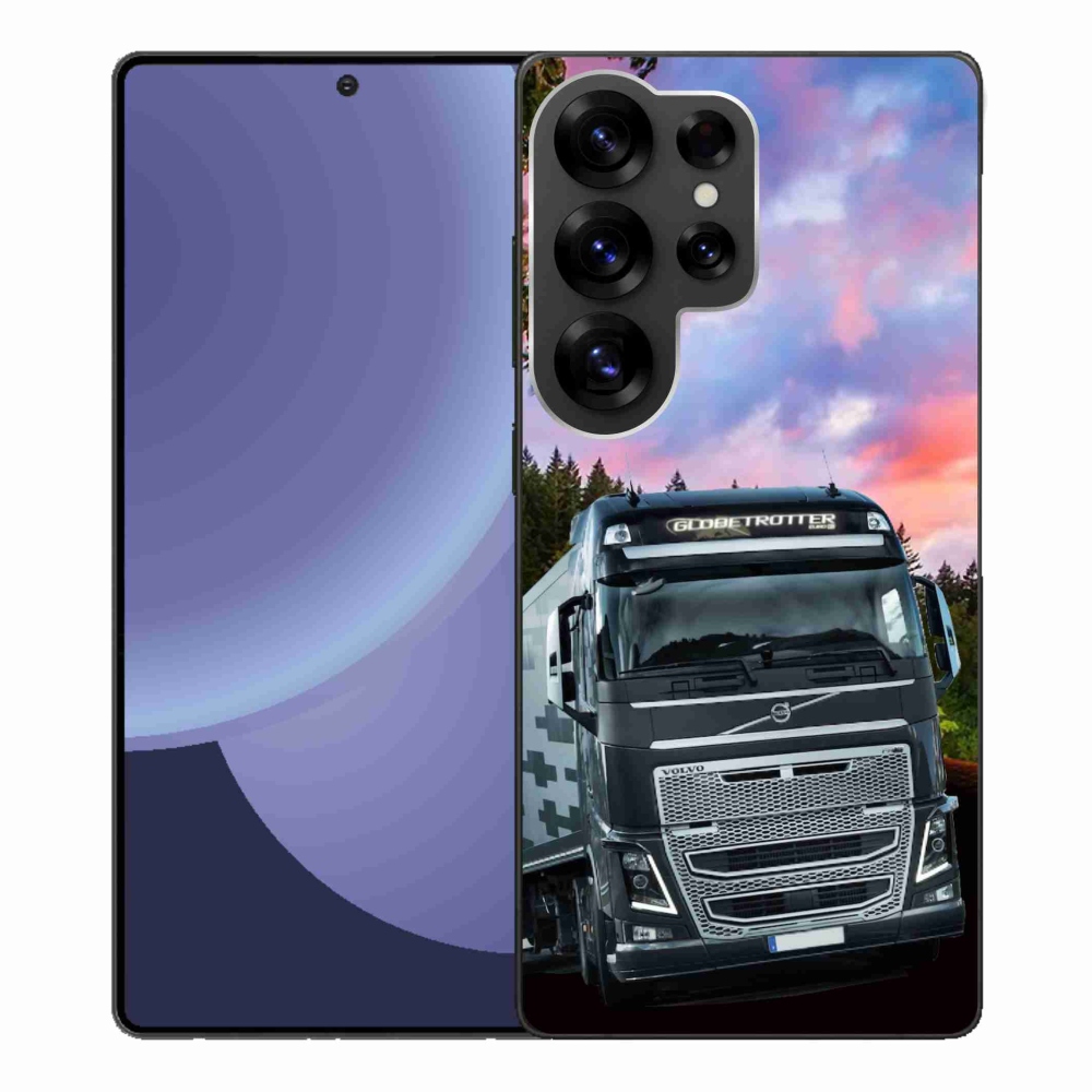 Gelový kryt mmCase na Samsung Galaxy S25 Ultra - kamion 2