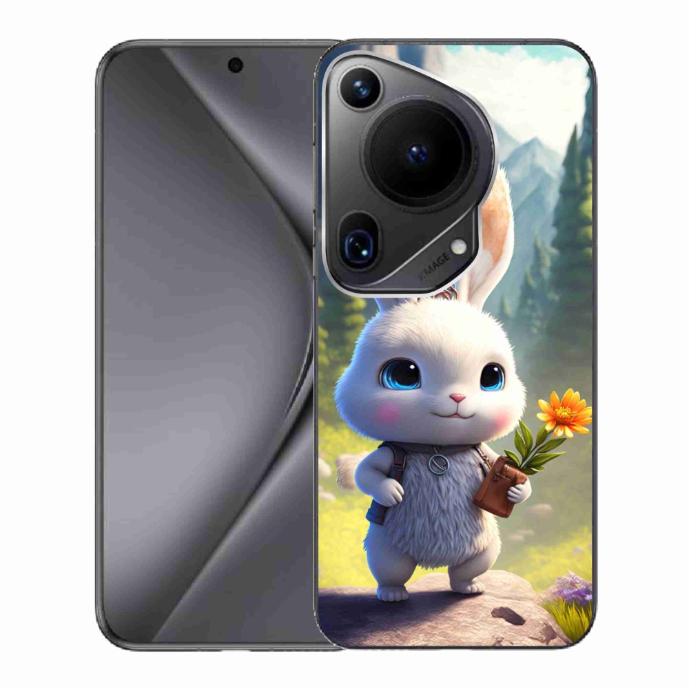 Gelový kryt mmCase na Huawei Pura 70 Ultra - roztomilý králíček