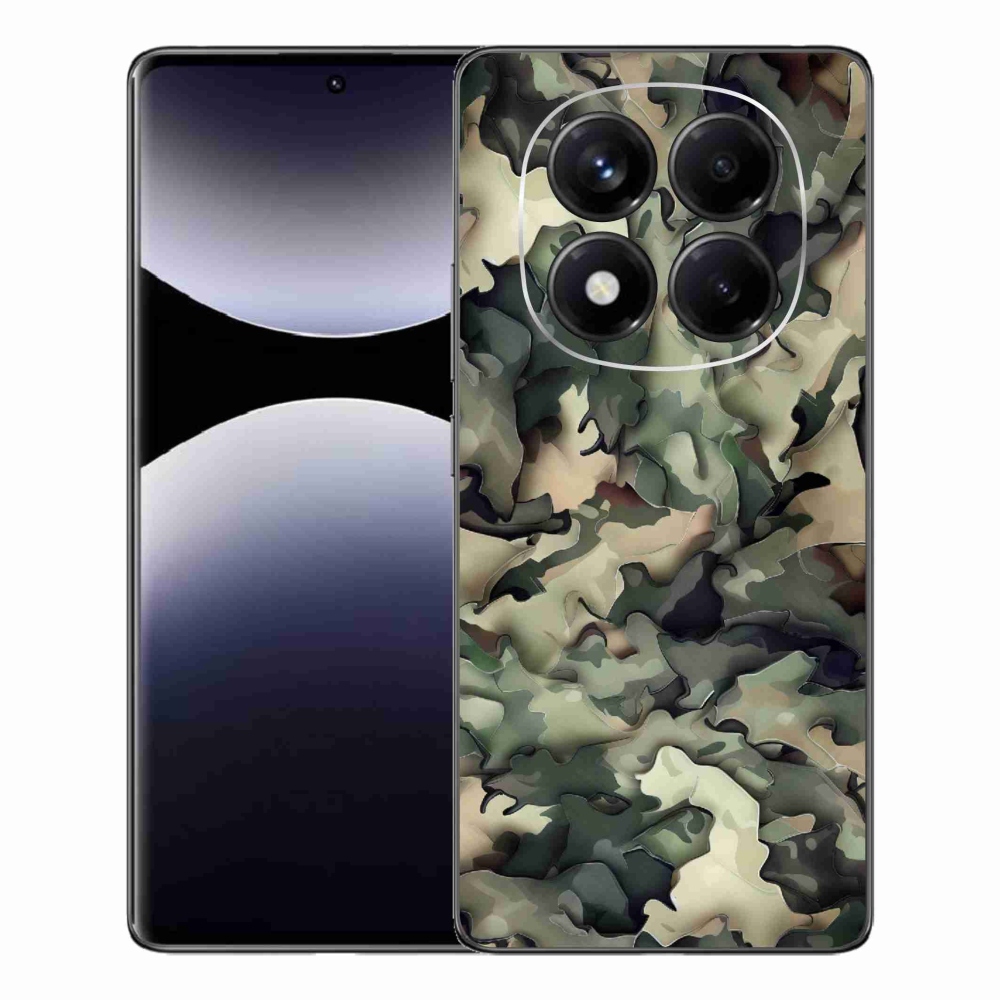 Gelový kryt mmCase na Xiaomi Redmi Note 14 Pro - maskáčový vzor 9