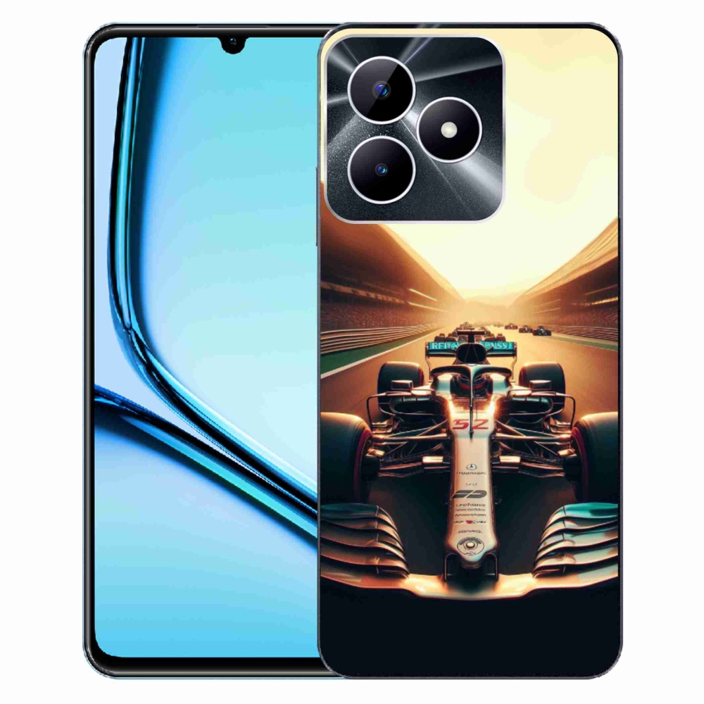 Gelový kryt mmCase na Realme Note 50 - formule 1