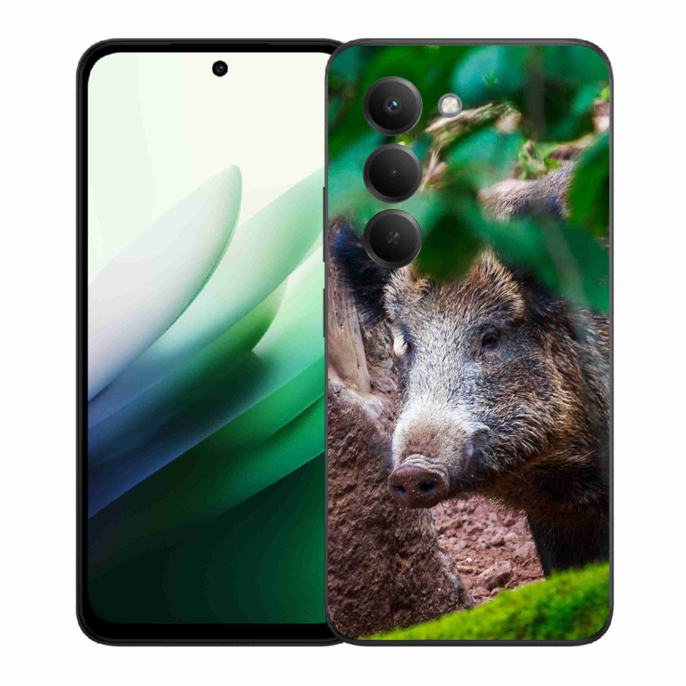 Gelový kryt mmCase na Xiaomi Redmi 15 5G (169mm) - divoké prase