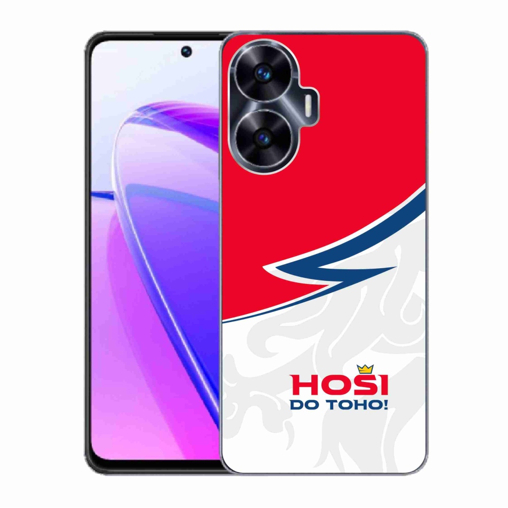 Gelový kryt mmCase na Realme C55 - hoši do toho