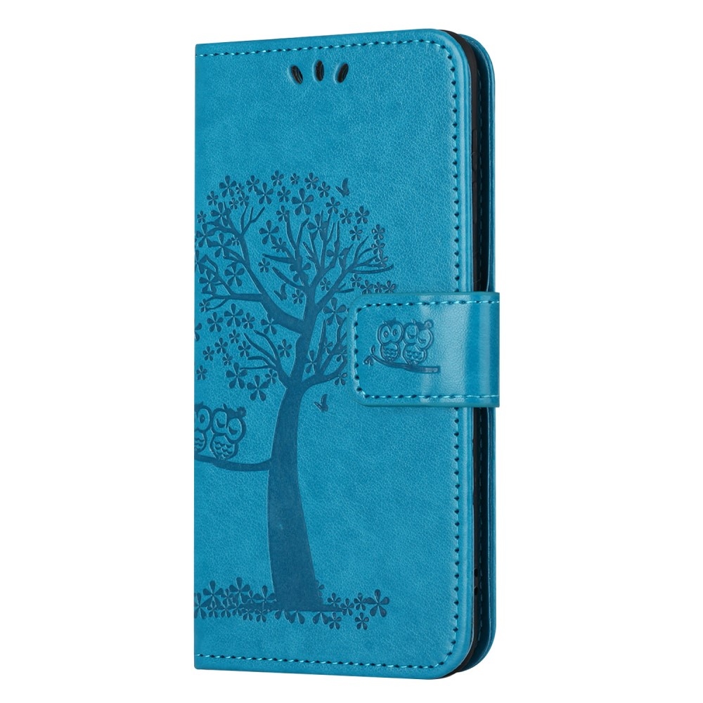 Tree knížkové pouzdro na Samsung Galaxy S24 - modré
