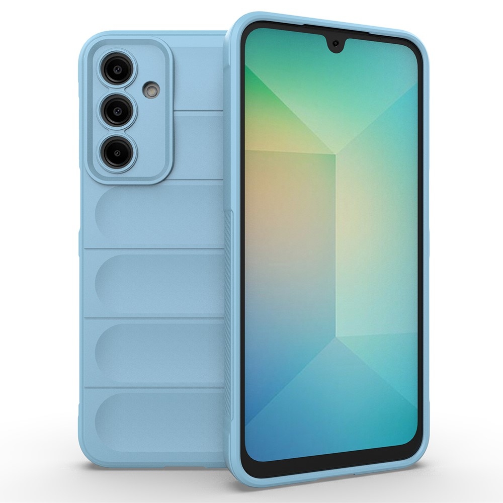 Rugg odolný gelový obal na Samsung Galaxy A56 5G - světlemodrý