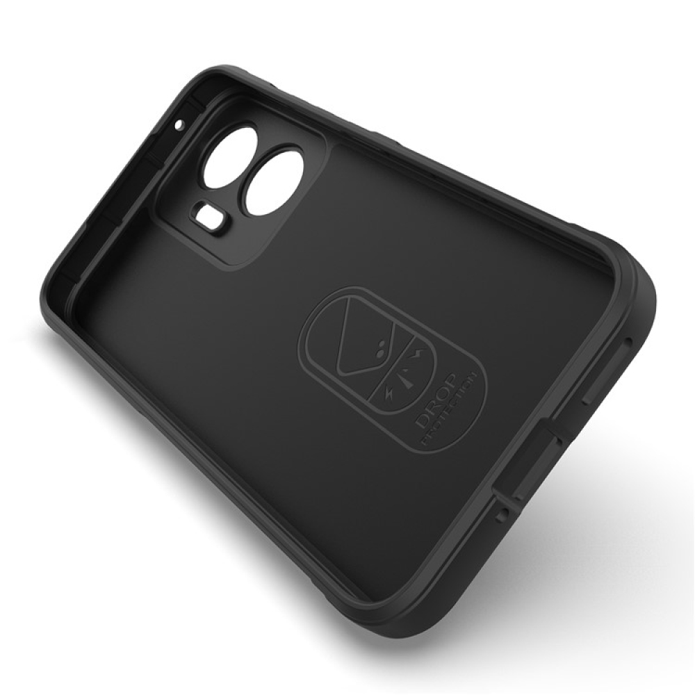 Rugg odolný gelový obal na Xiaomi Poco F7 5G - černý