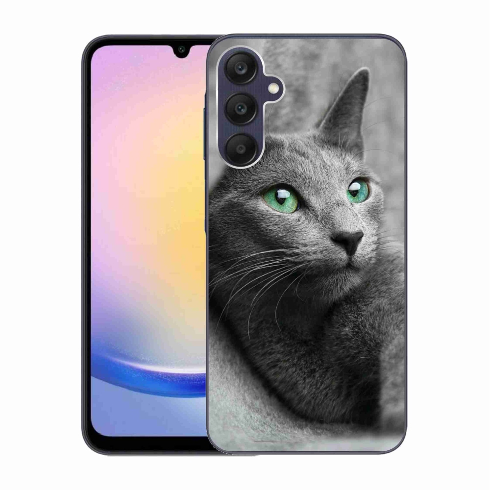 Gelový kryt mmCase na Samsung Galaxy A25 5G - kočka 2