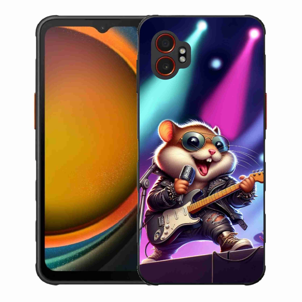 Gelový kryt mmCase na Samsung Galaxy Xcover 7 Pro - křeček rocker