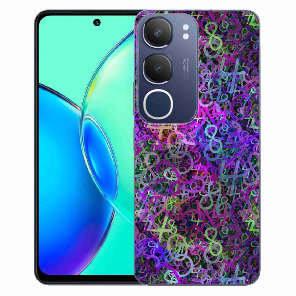 Gelový kryt mmCase na Vivo Y19s - abstraktní motiv 25