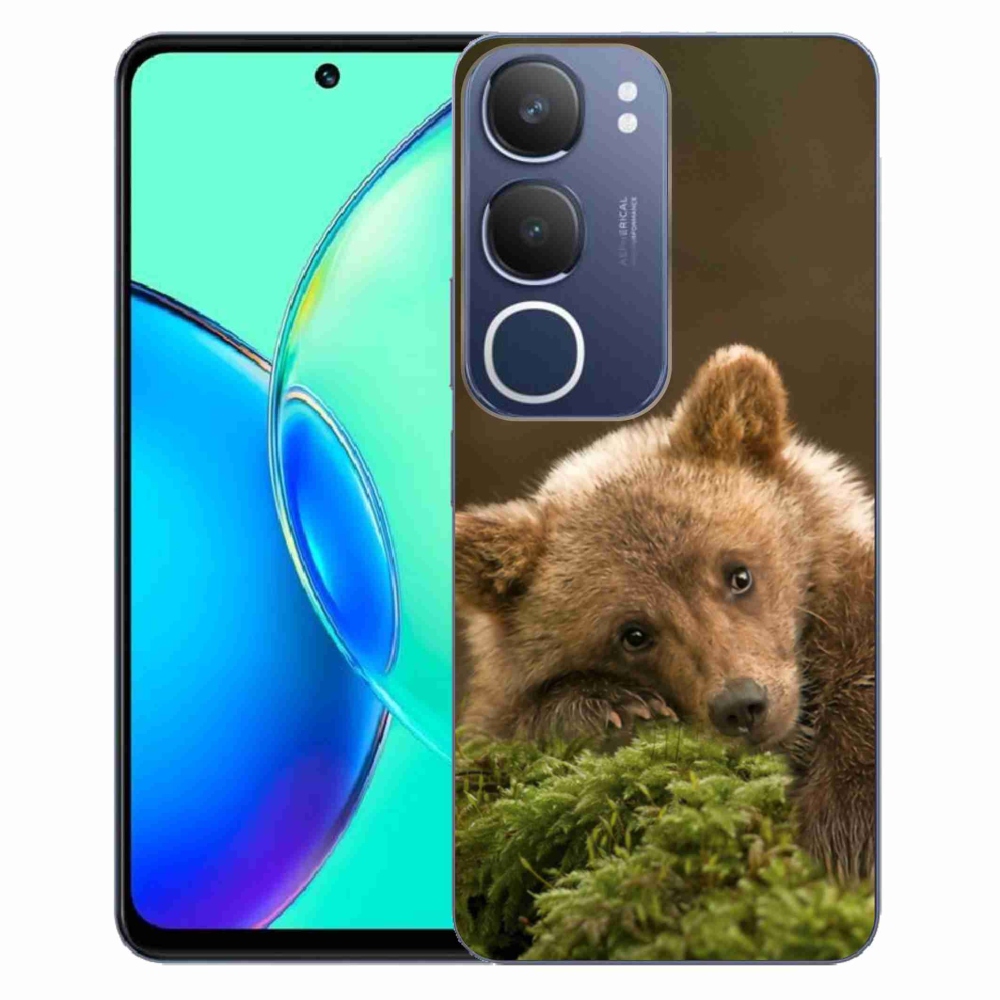 Gelový kryt mmCase na Vivo Y19s - medvěd
