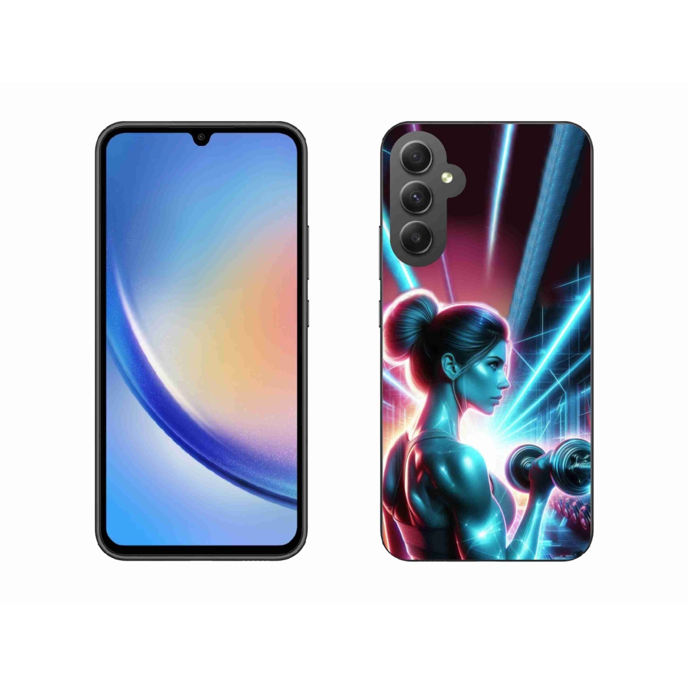 Gelový kryt mmCase na Samsung Galaxy A34 5G - posilování