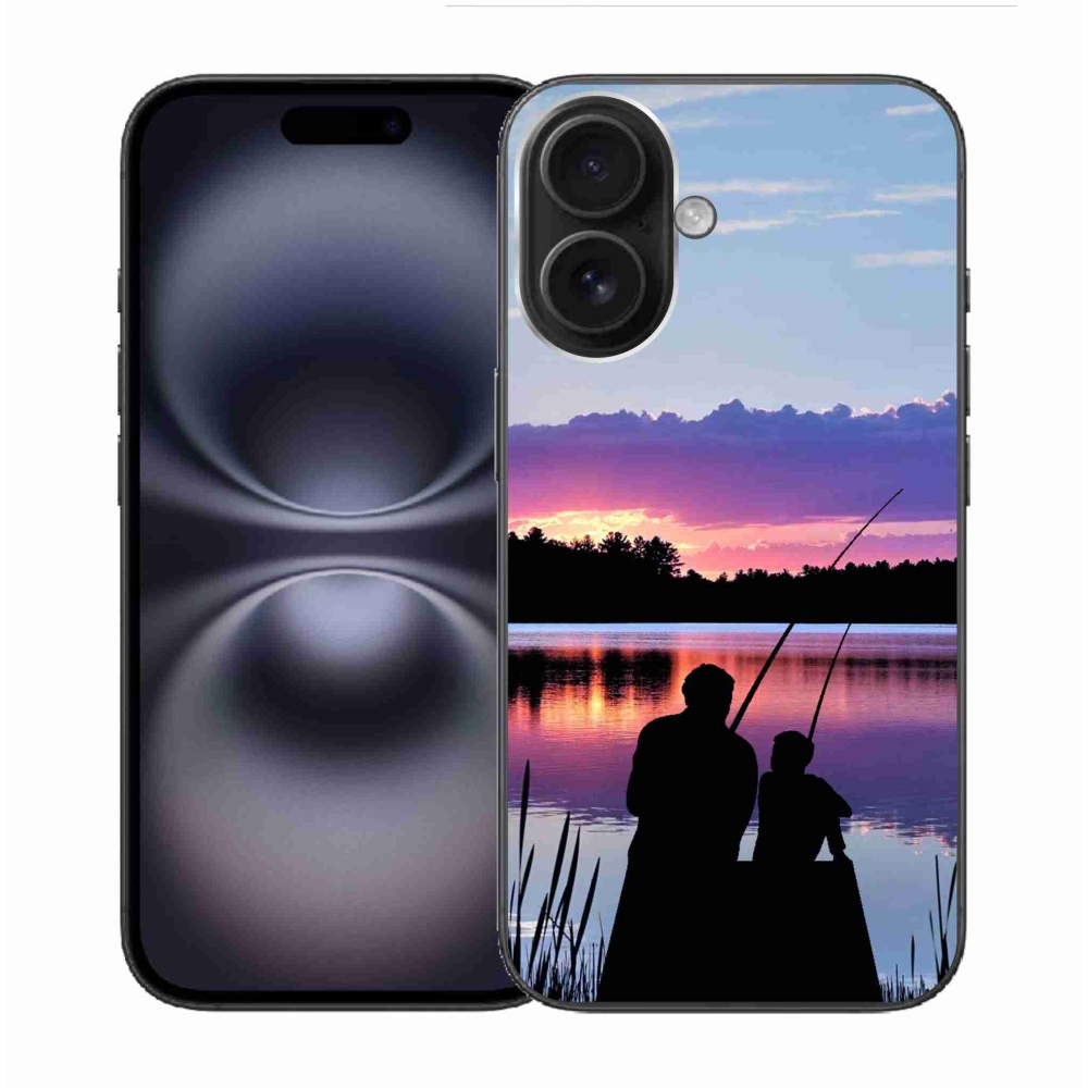 Gelový kryt mmCase na iPhone 16 - rybaření 2