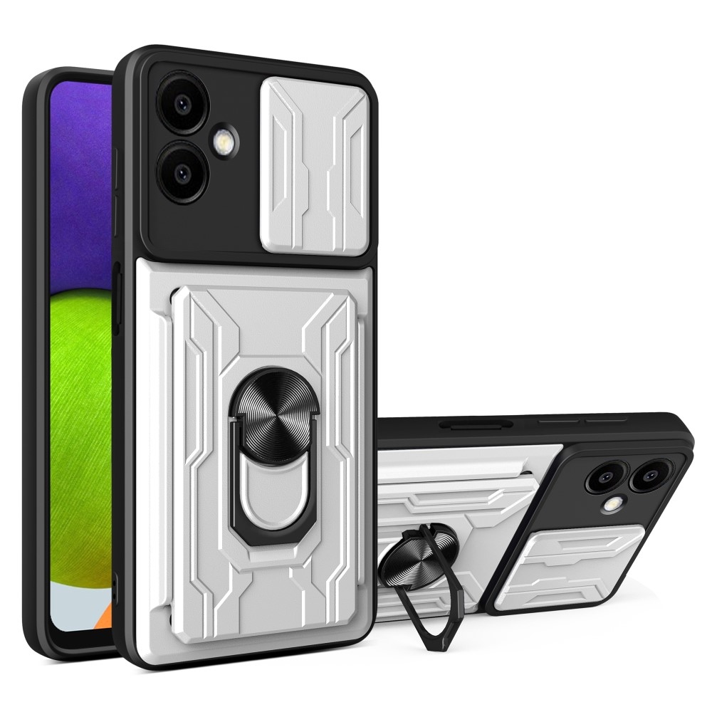 Slider odolný kryt na Samsung Galaxy A06 4G - bílý