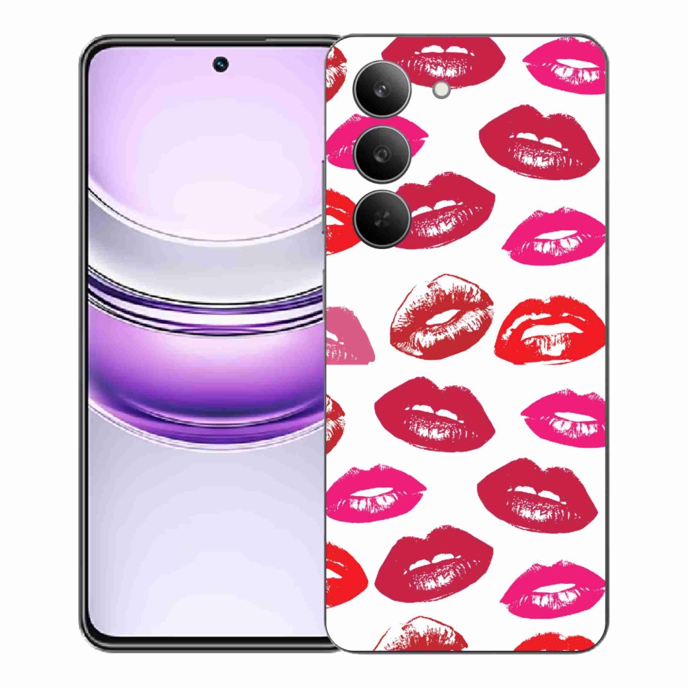 Gelový kryt mmCase na Realme 14x 5G - rty