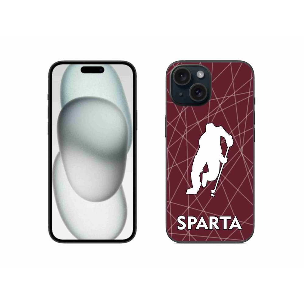 Gelový kryt mmCase na iPhone 15 - Sparta