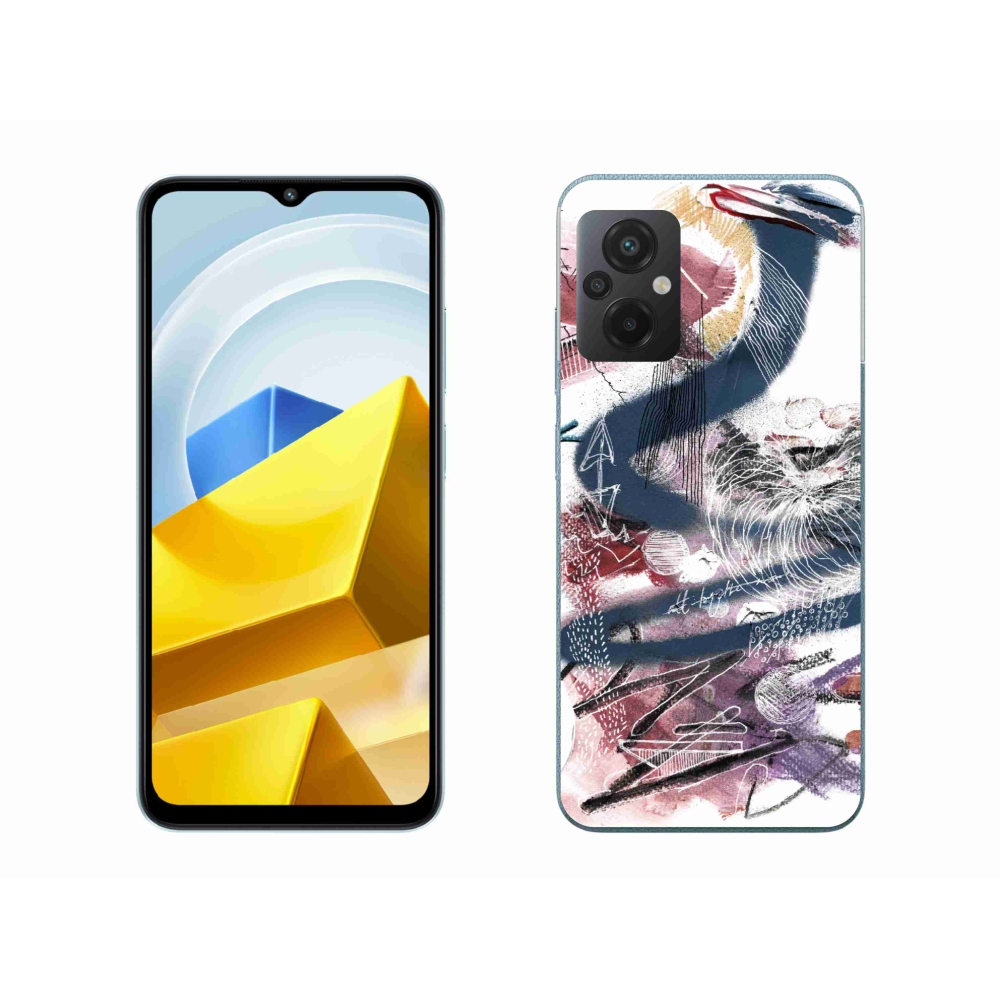 Gelový kryt mmCase na Xiaomi Poco M5 4G - abstraktní motiv 28