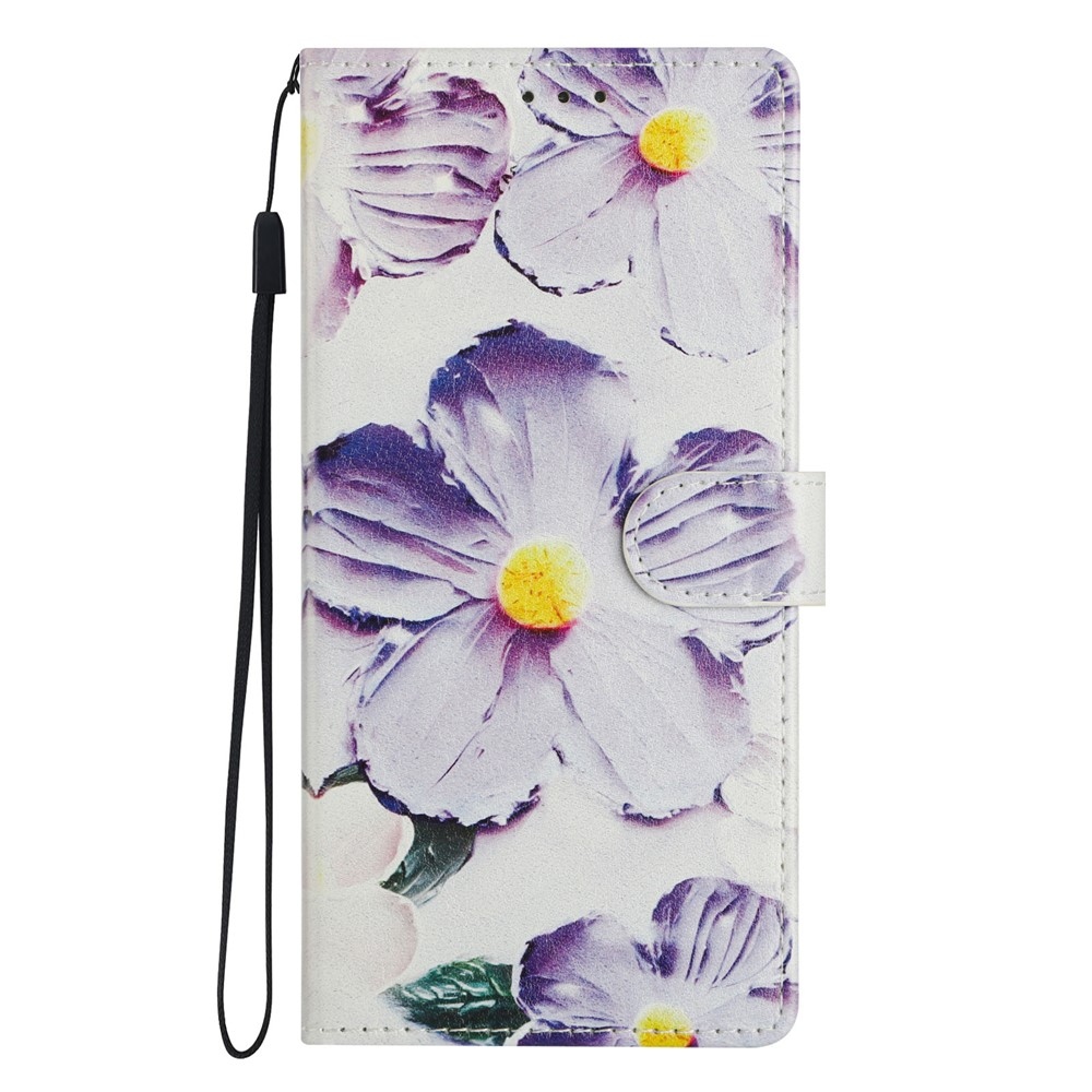 Secure knížkové pouzdro na Xiaomi 15T Pro - fialové květy