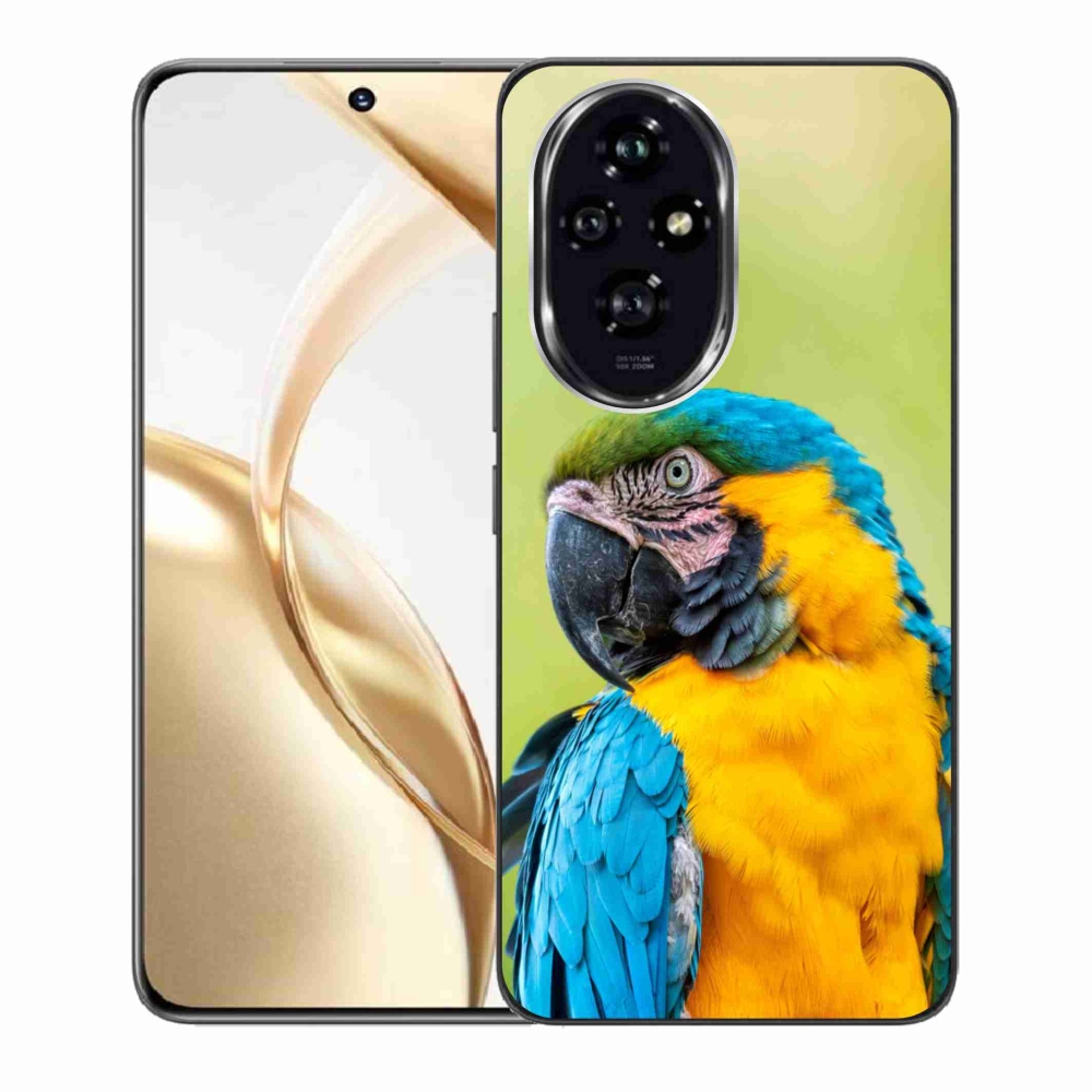 Gelový obal mmCase na Honor 200 5G - papoušek ara 2