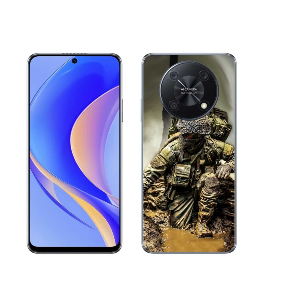 Gelový kryt mmCase na Huawei Nova Y90 - voják