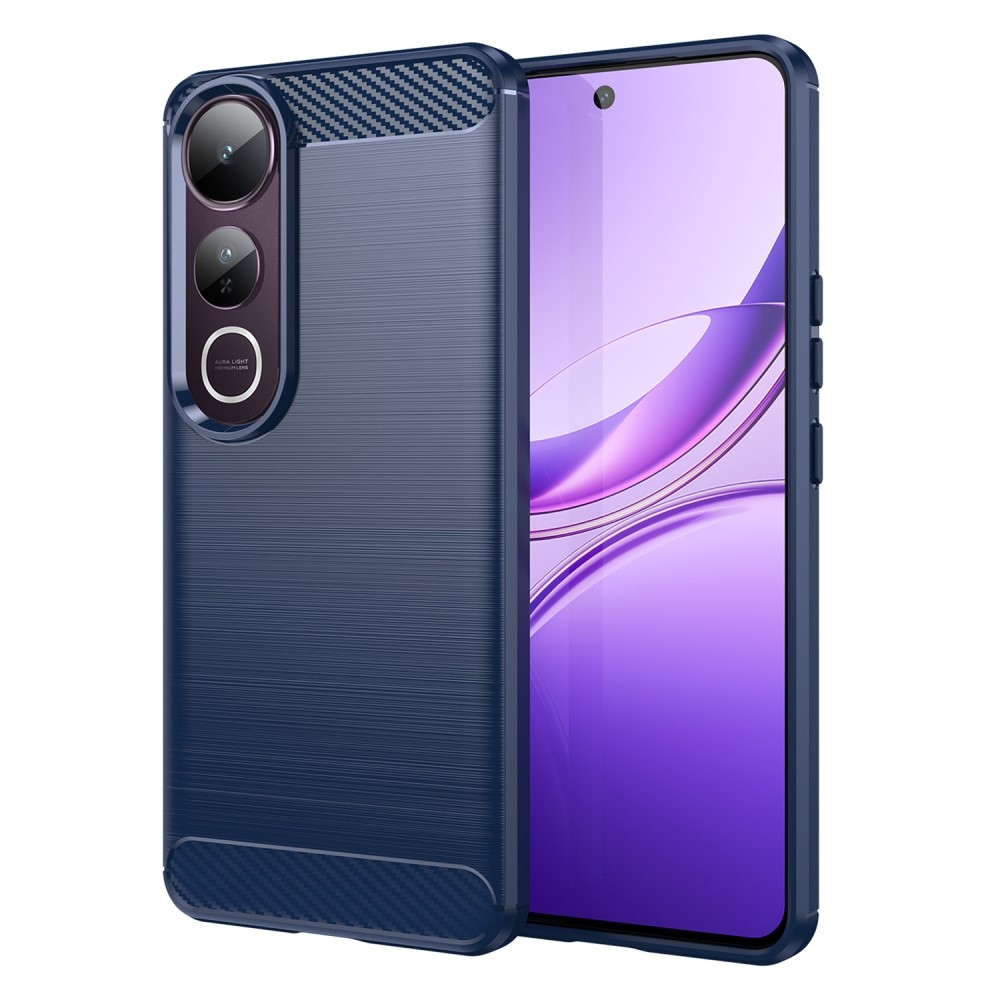 Carbon odolný gelový obal na Vivo V50 Lite 4G/5G - modrý