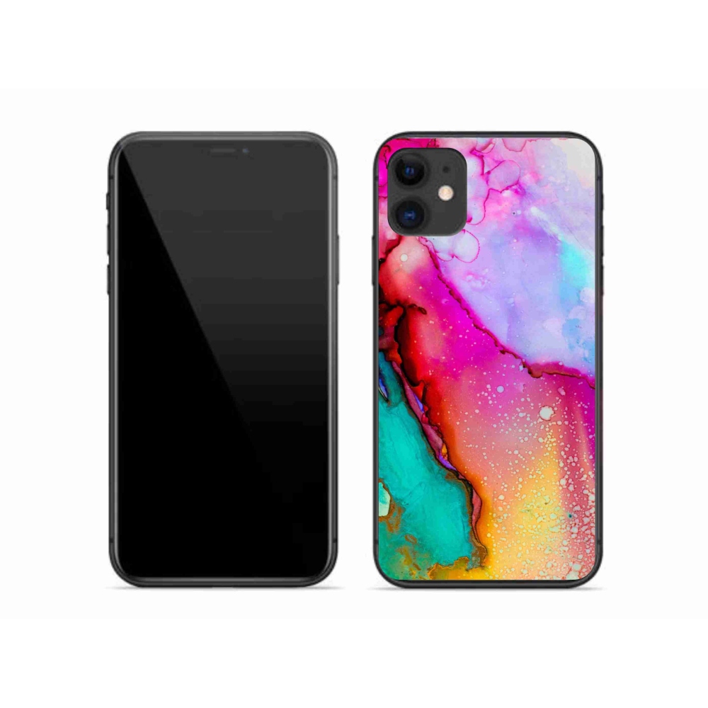 Gelový kryt mmCase na iPhone 11 - abstrakt 24