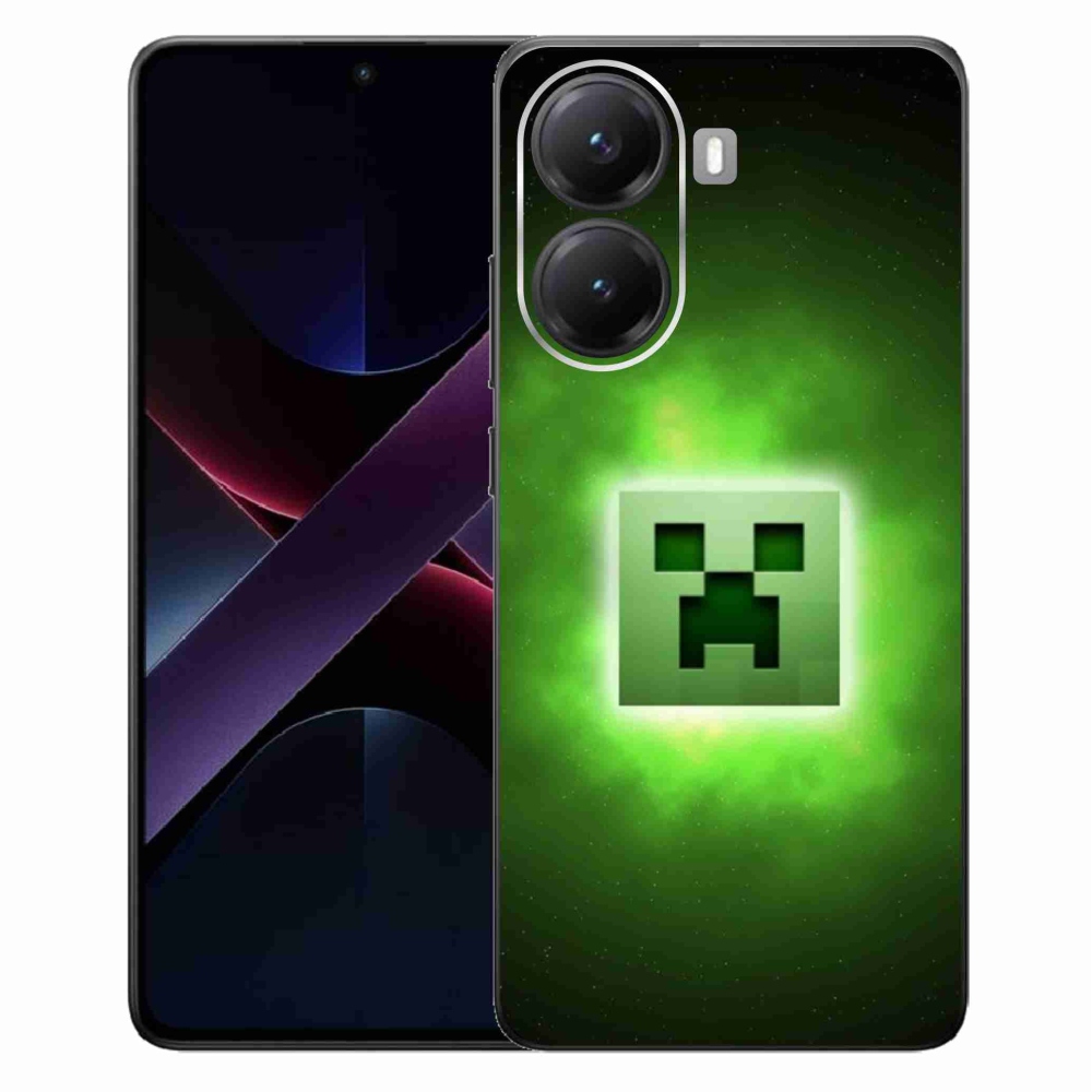 Gelový kryt mmCase na Xiaomi Poco X7 Pro 5G - minecraft