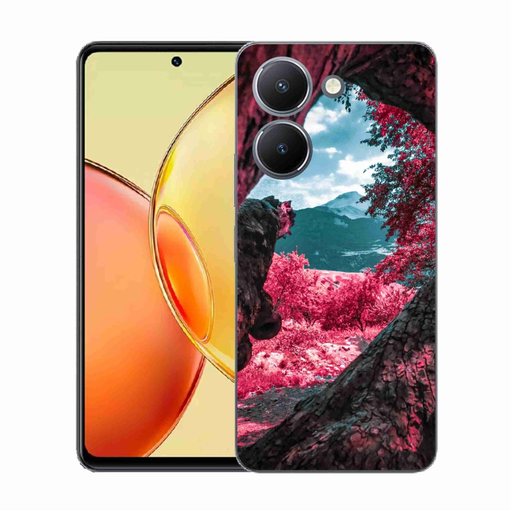 Gelový kryt mmCase na Vivo Y36 - výhled na hory