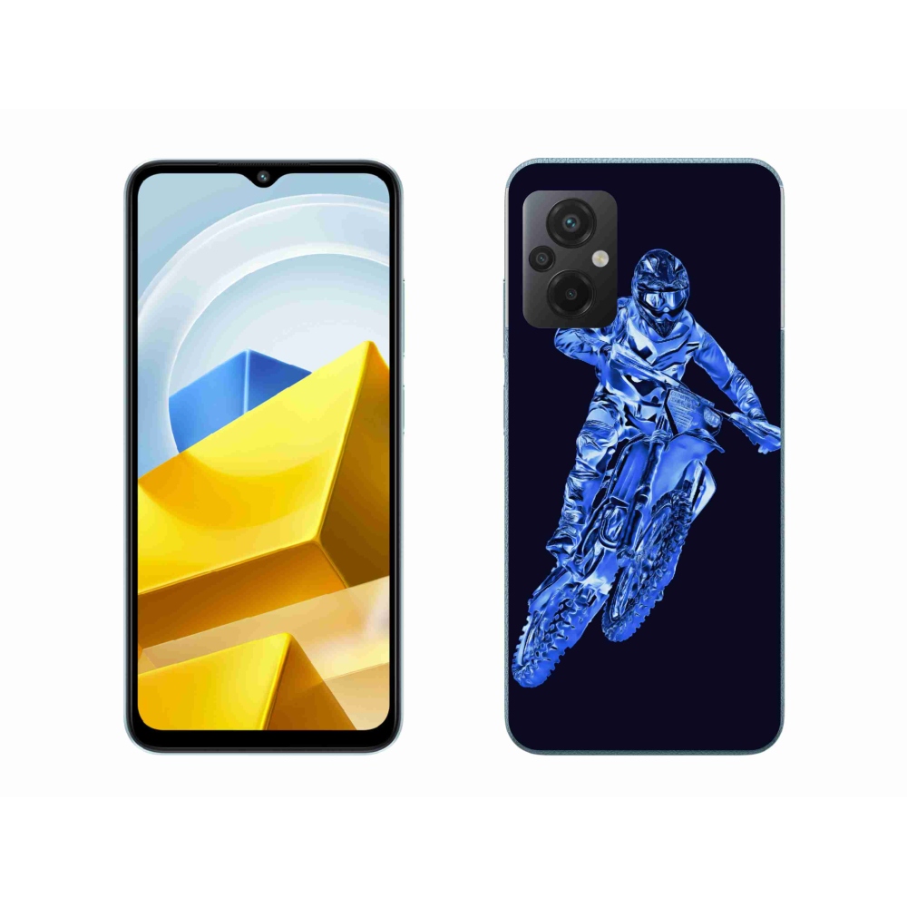 Gelový kryt mmCase na Xiaomi Poco M5 4G - motocross 1