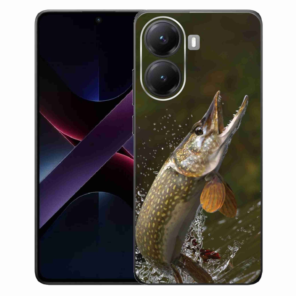 Gelový kryt mmCase na Xiaomi Poco X7 Pro 5G - štika