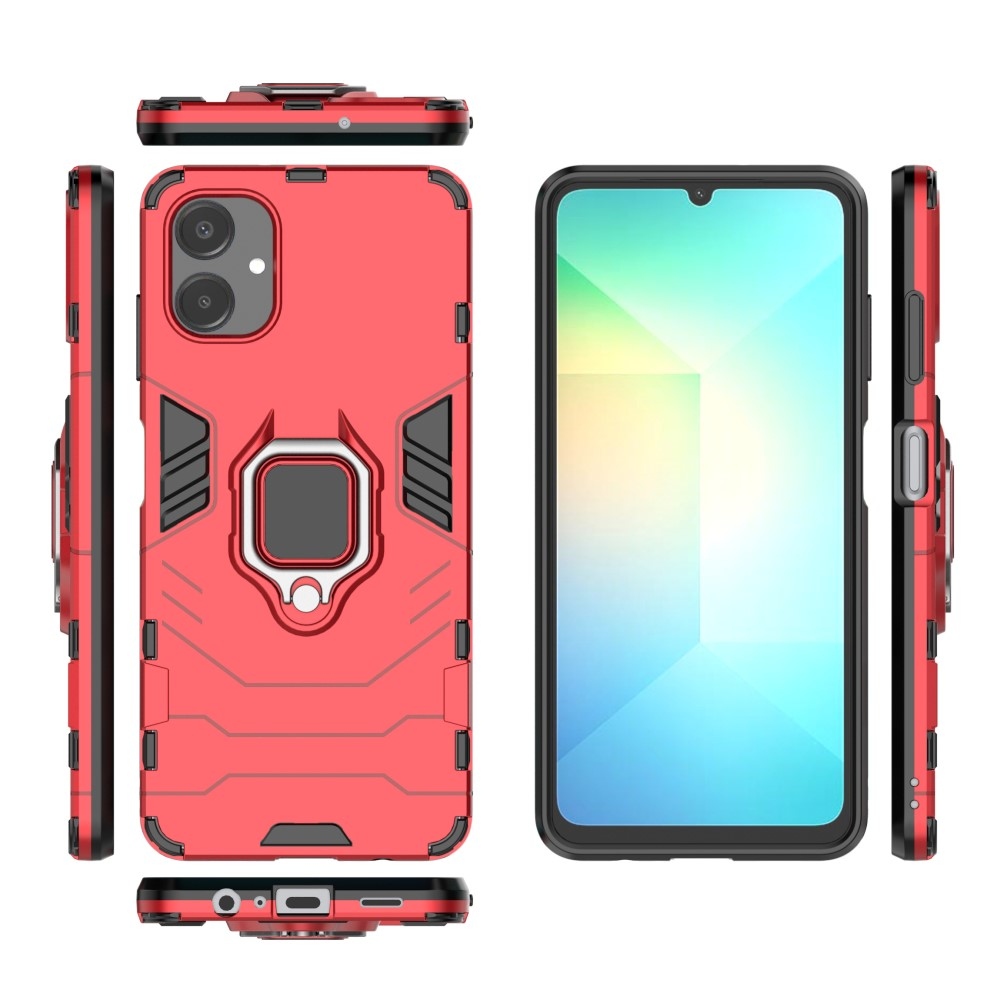 Guardy odolný kryt na Samsung Galaxy A06 4G - červený