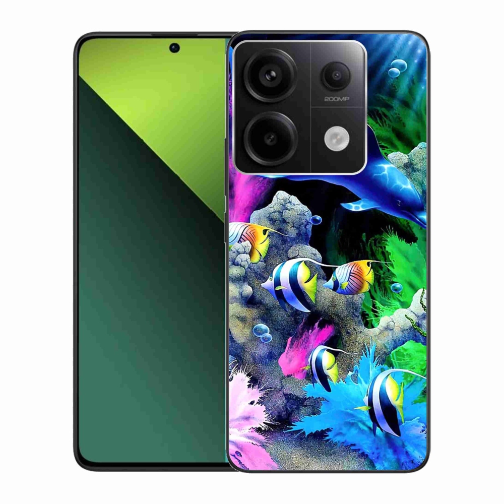 Gelový obal mmCase na Xiaomi Redmi Note 13 Pro 5G/Poco X6 5G - mořský svět