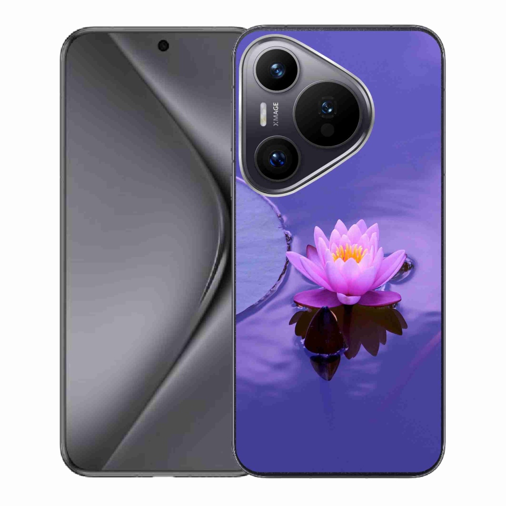 Gelový obal mmCase na Huawei Pura 70 - květ na hladině