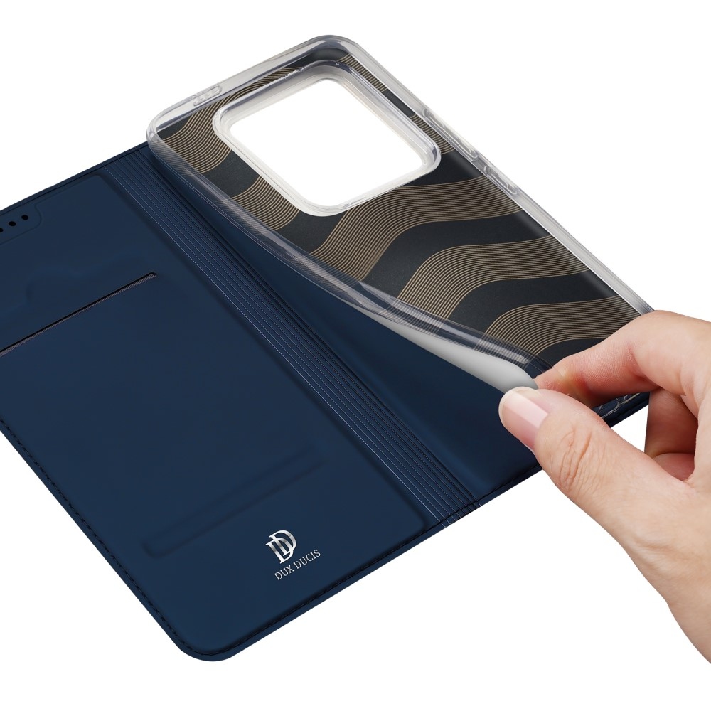 DUX knížkové pouzdro na Xiaomi 14 Pro - tmavěmodré