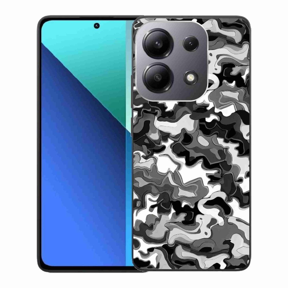 Gelový kryt mmCase na Xiaomi Redmi Note 13 - maskáčový vzor 3