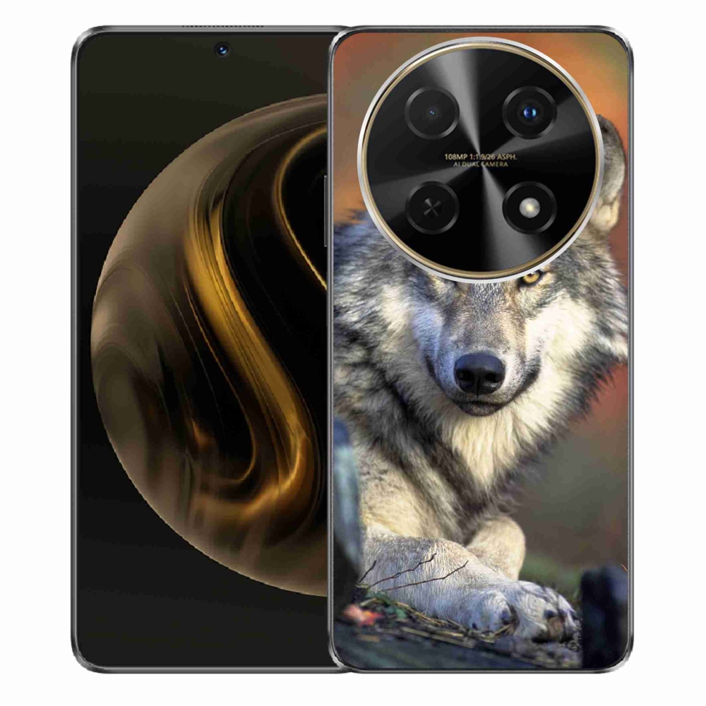 Gelový obal mmCase na Huawei Nova 12i - vlk
