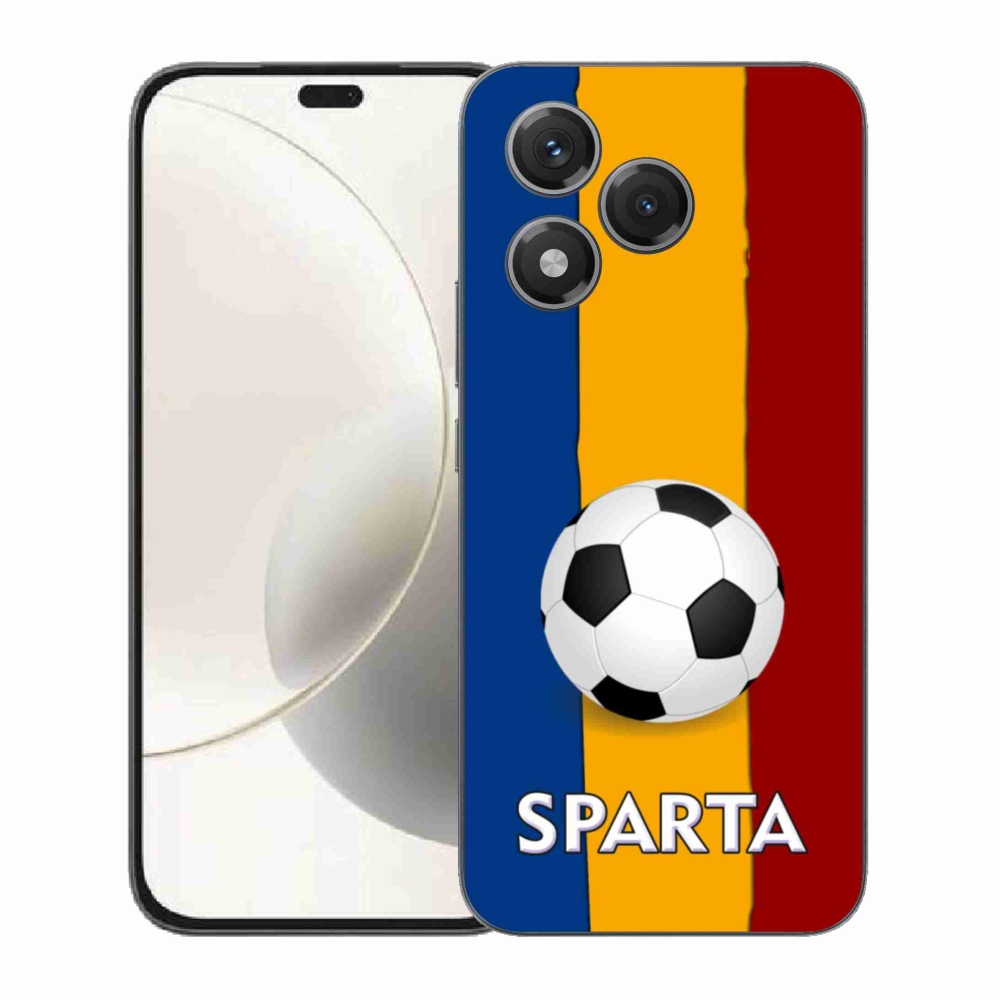 Gelový kryt mmCase na Honor 400 Lite - fotbal 1