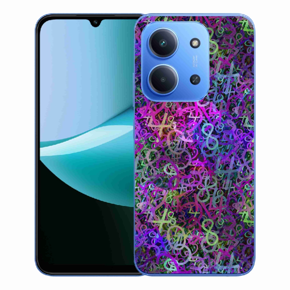 Gelový kryt mmCase na Xiaomi Redmi 15C 4G/5G (173mm) - abstraktní motiv 25