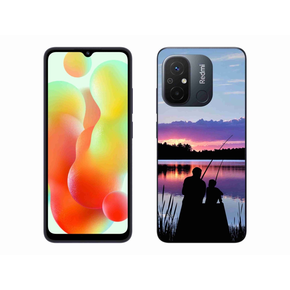 Gelový kryt mmCase na Xiaomi Redmi 12C - rybaření 2
