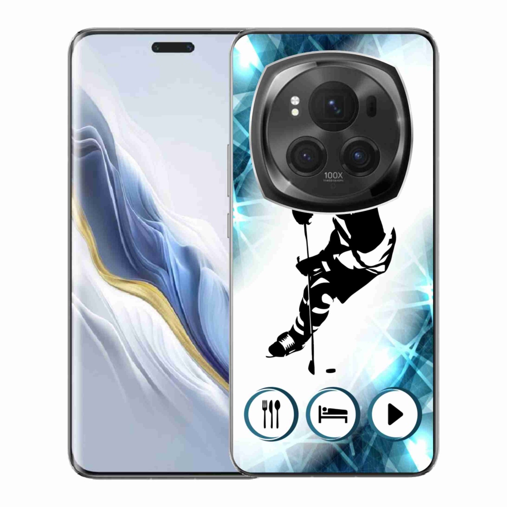 Gelový kryt mmCase na Honor Magic 6 Pro 5G - hokej 1