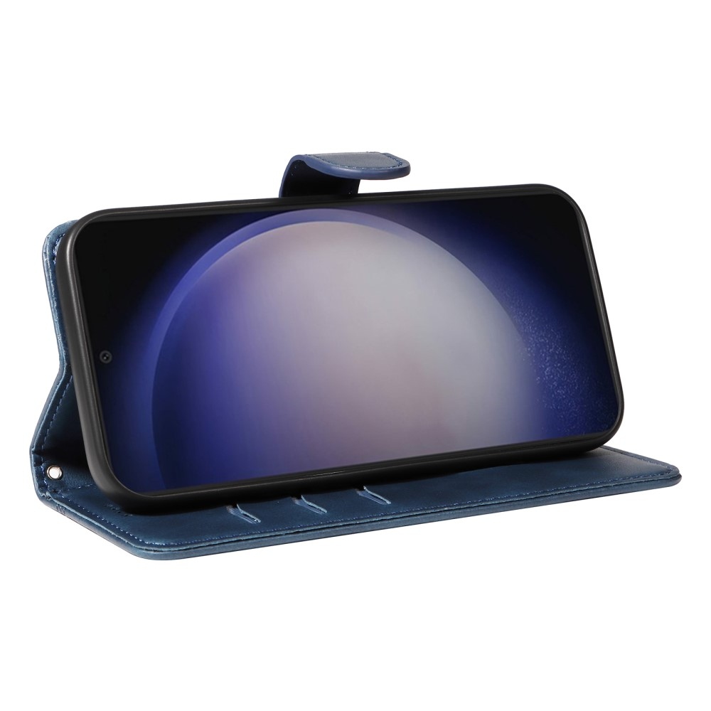 T-Shape knížkové pouzdro na Samsung Galaxy S24+/S25+ - modré