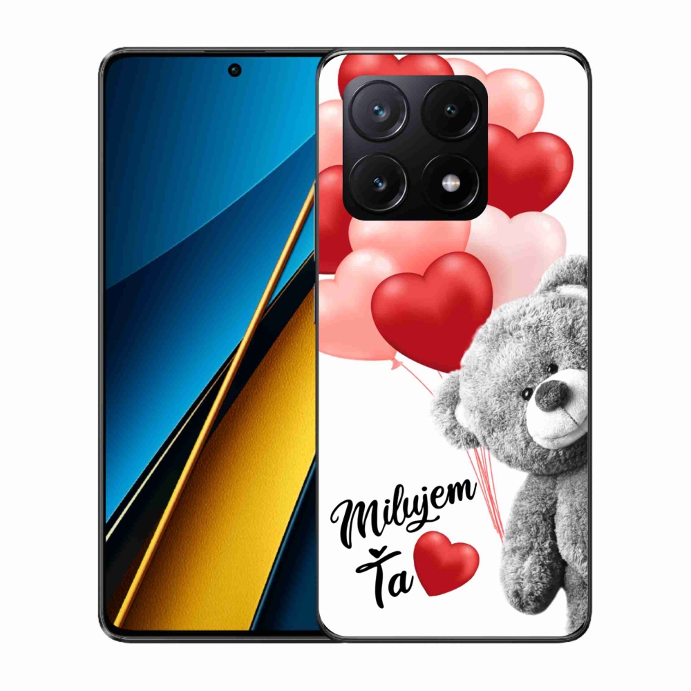 Gelový obal mmCase na Xiaomi Poco X6 Pro 5G - milujem Ťa sk
