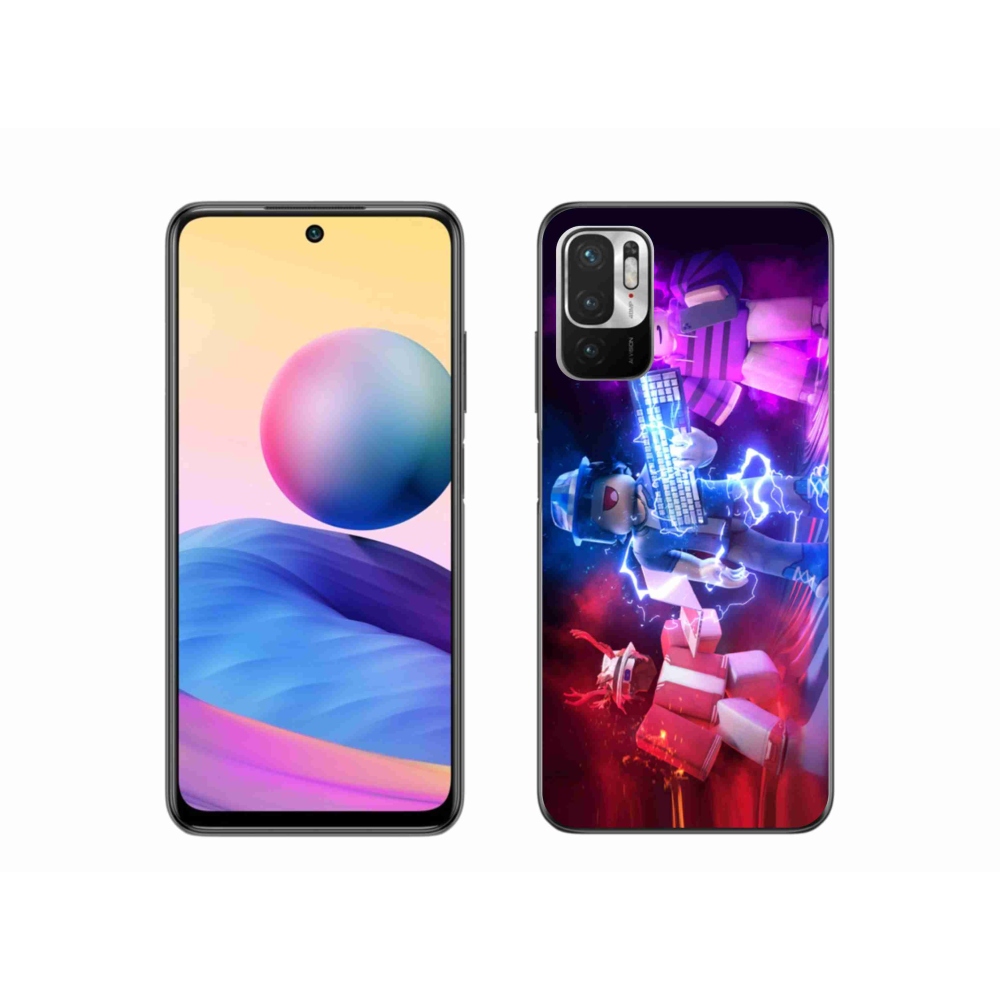 Gelový kryt mmCase na Xiaomi Redmi Note 10 5G - roblox